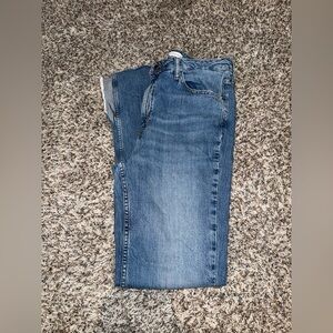 Zara Women's Straight Blue Jeans